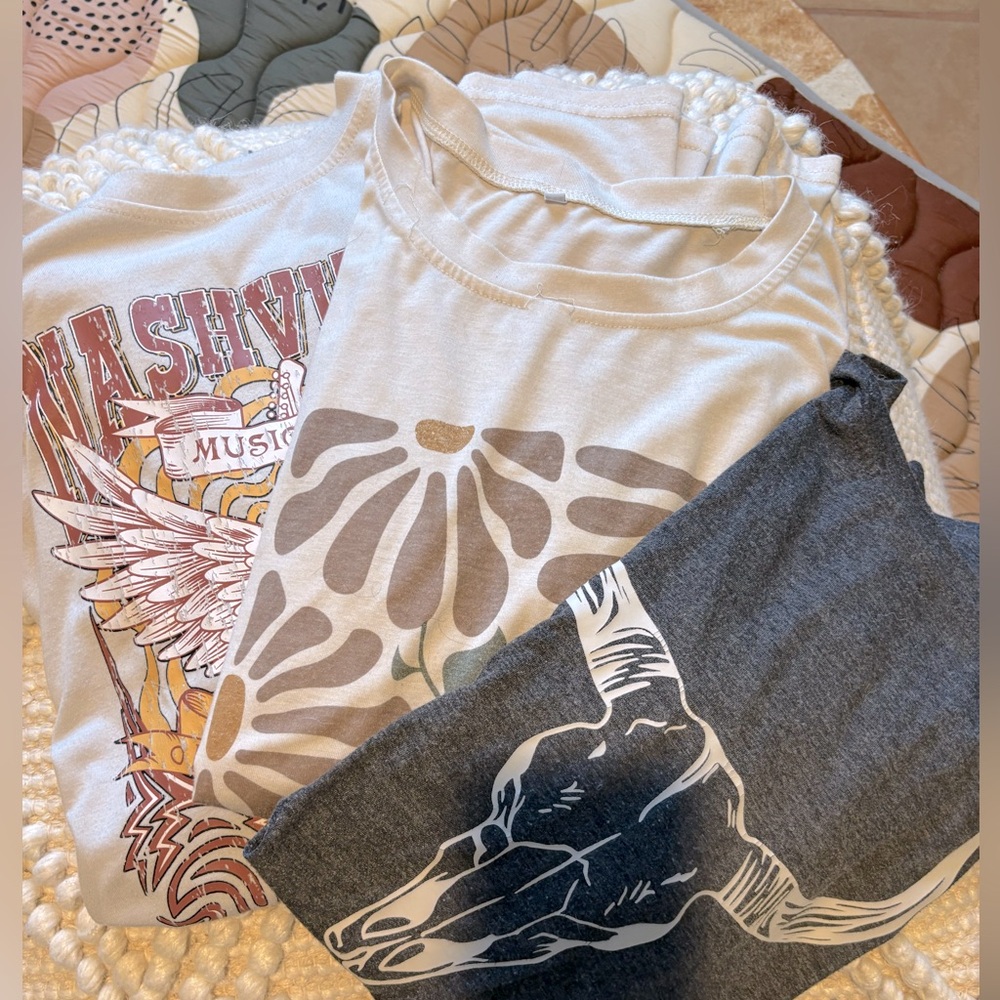 Oversized Vintage Inspired Tees